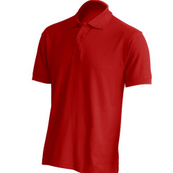 Majica kratki rukav polo crvena