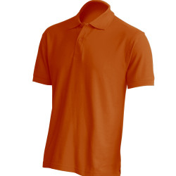 Majica kratki rukav polo narandžasta
