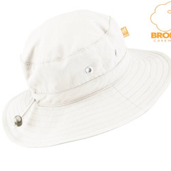 BROKULA CAREWEAR UV šešir dječji - basic, beli, vel. L-XL