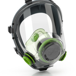 Maska od termoplastike za dva filtera