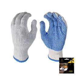 Rukavica TIRA bela s granulama vel.10