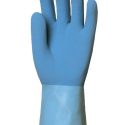Latex rukavica 30 cm, plava vel. 10