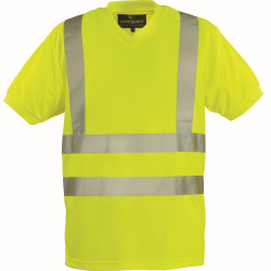 Signalizirajuća majica kratki rukav YARD žuta